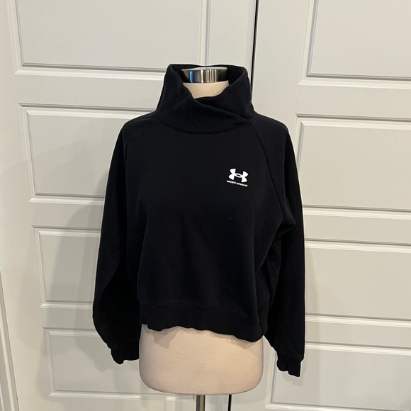 Under Armour Armour Rival Fleece Turtleneck Jumper - Picture 7 of 10